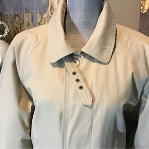 Beige Belted Trench Coat